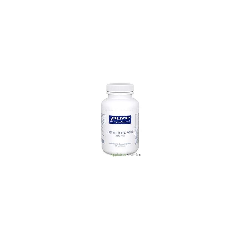 Pure Encapsulations Alpha Lipoic Acid 400 Mg 60c